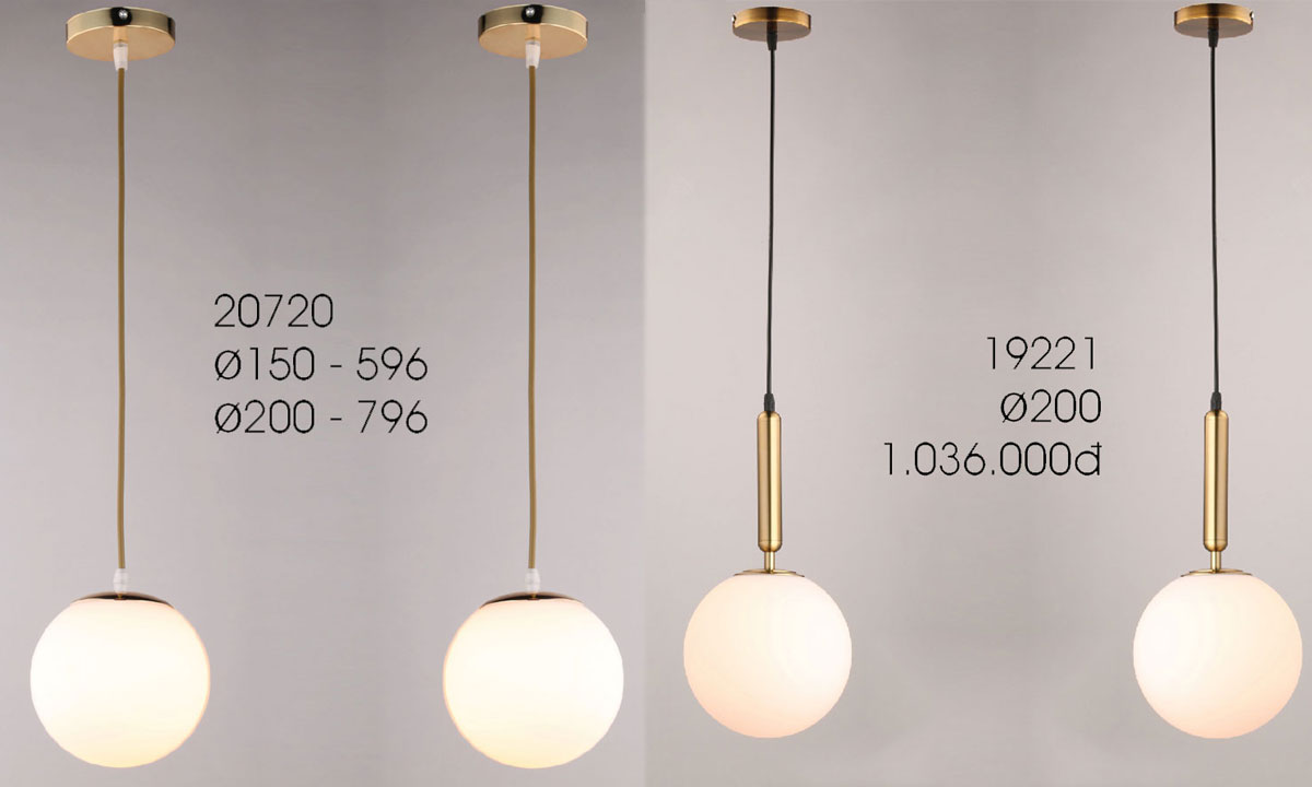 Đèn Thả Trang Trí Kiểu Dáng Hot Nhất Năm 2023